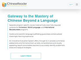 'ichinesereader.com' screenshot