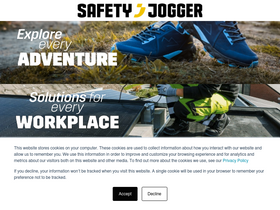 'safetyjogger.com' screenshot
