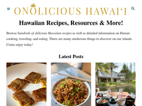 'onolicioushawaii.com' screenshot