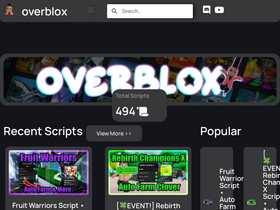 OverBlox - #1 Website for roblox scripts