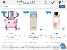 'save24.lv' screenshot