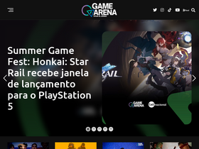 'gamearena.gg' screenshot