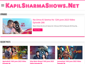 'kapilsharmashows.net' screenshot