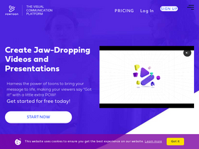 'powtoon.com' screenshot