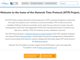 'ntp.org' screenshot