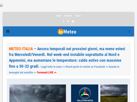 'inmeteo.net' screenshot
