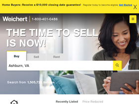 'weichert.com' screenshot