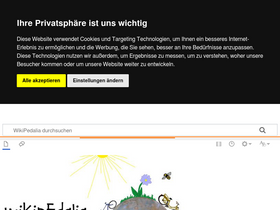 'wikipedalia.com' screenshot