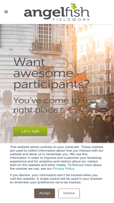 angelfishfieldwork.com