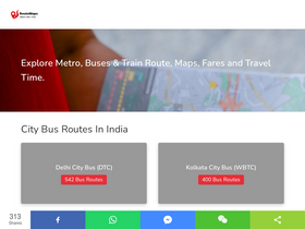'routemaps.info' screenshot