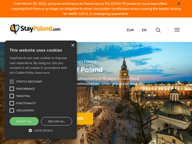 'staypoland.com' screenshot
