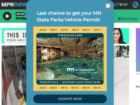 'mprnews.org' screenshot