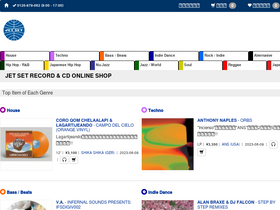 'jetsetrecords.net' screenshot