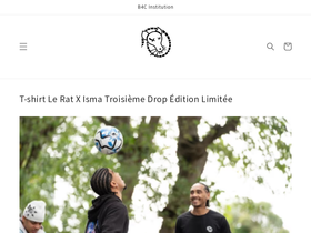 b4cinstitution.fr homepage screenshot