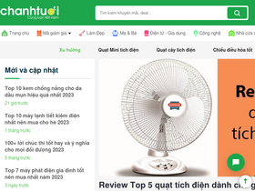 'chanhtuoi.com' screenshot