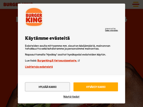 'burgerking.fi' screenshot