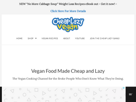 thecheaplazyvegan.com