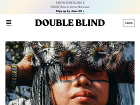 'doubleblindmag.com' screenshot