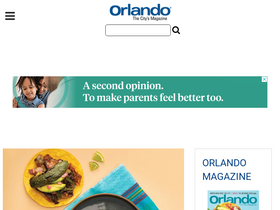 'orlandomagazine.com' screenshot