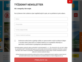 'energie-portal.sk' screenshot