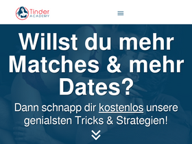 'tinderacademy.com' screenshot