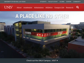 'unlv.edu' screenshot