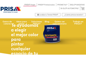 'prisa.mx' screenshot