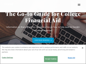 'finaid.org' screenshot
