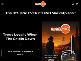 meshmkt.com homepage screenshot