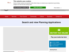 'donegalcoco.ie' screenshot