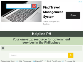 'helplineph.com' screenshot
