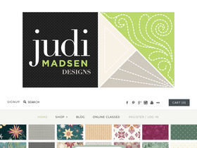 judimadsen homepage screenshot