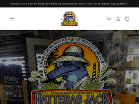 hatterasjack.com homepage screenshot