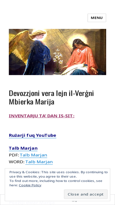 devozzjonilejnmarija.wordpress.com