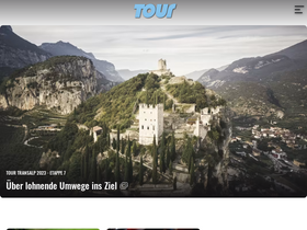 'tour-magazin.de' screenshot