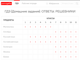 'pomogalka.me' screenshot