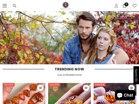 amberalexstore.com homepage screenshot