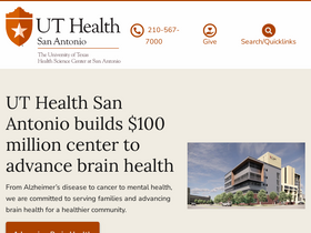 'uthscsa.edu' screenshot