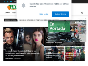 'alchile.com.mx' screenshot