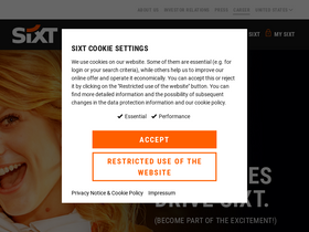 'sixt.jobs' screenshot