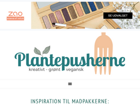 'plantepusherne.dk' screenshot