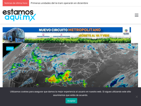 'estamosaqui.mx' screenshot