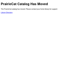 'prairiecat.info' screenshot