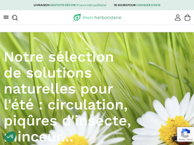 'mon-herboristerie.com' screenshot