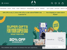 'thebodyshop.in' screenshot