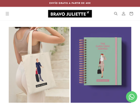 bravojuliette.com homepage screenshot