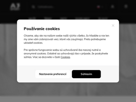 'a3sport.sk' screenshot