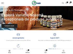 colindaily.ro homepage screenshot