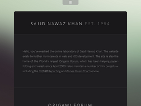 'snkhan.co.uk' screenshot