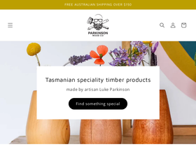 parkinsonwoodco.com.au homepage screenshot